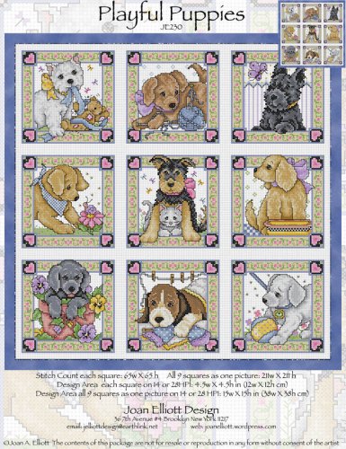 (image for) Nine Playful Puppies